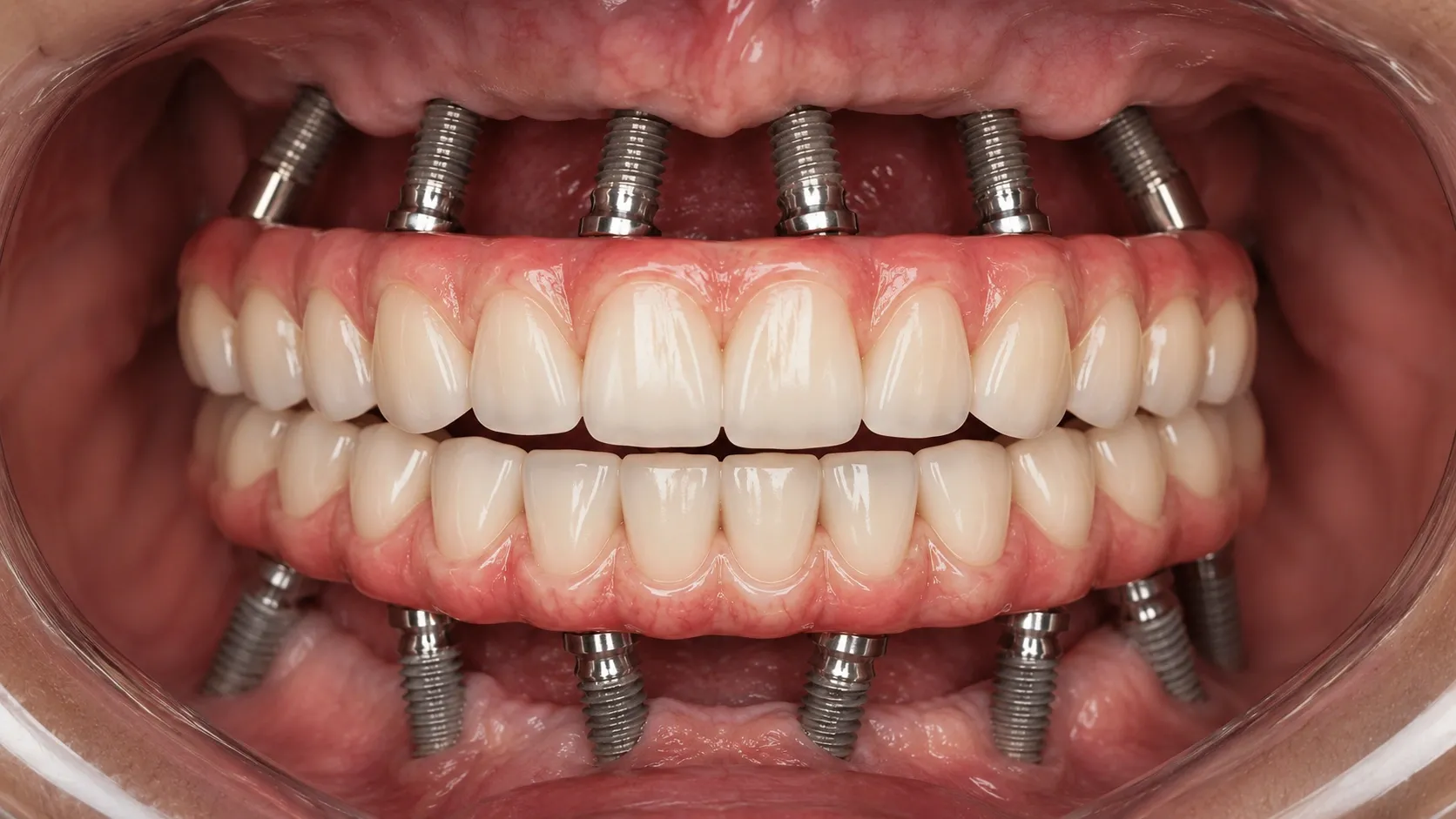 Illustration for All-on-8 Dental Implants